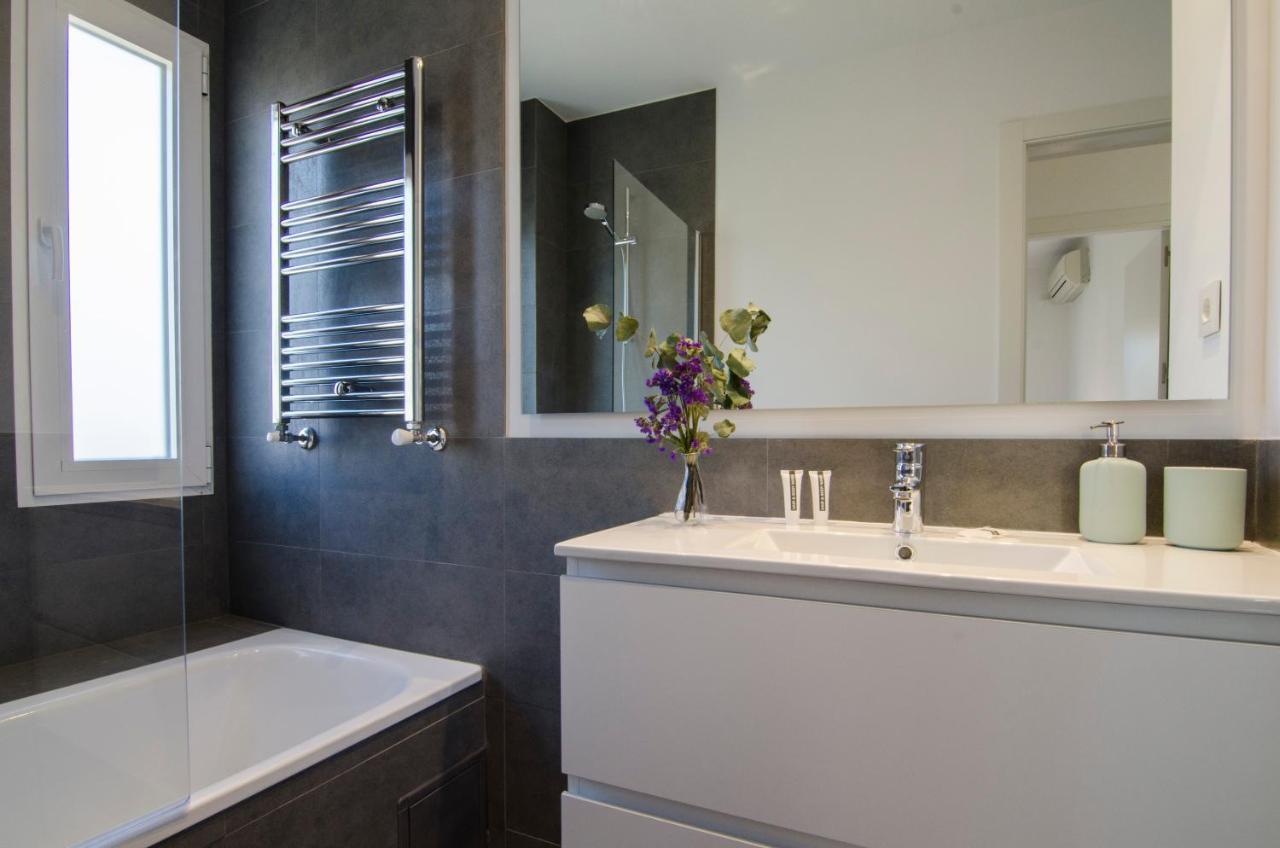 2 Bedrooms 2 Bathrooms Furnished - Bernabeu - Business Area With Terrace - Minty Stay Madrid Buitenkant foto